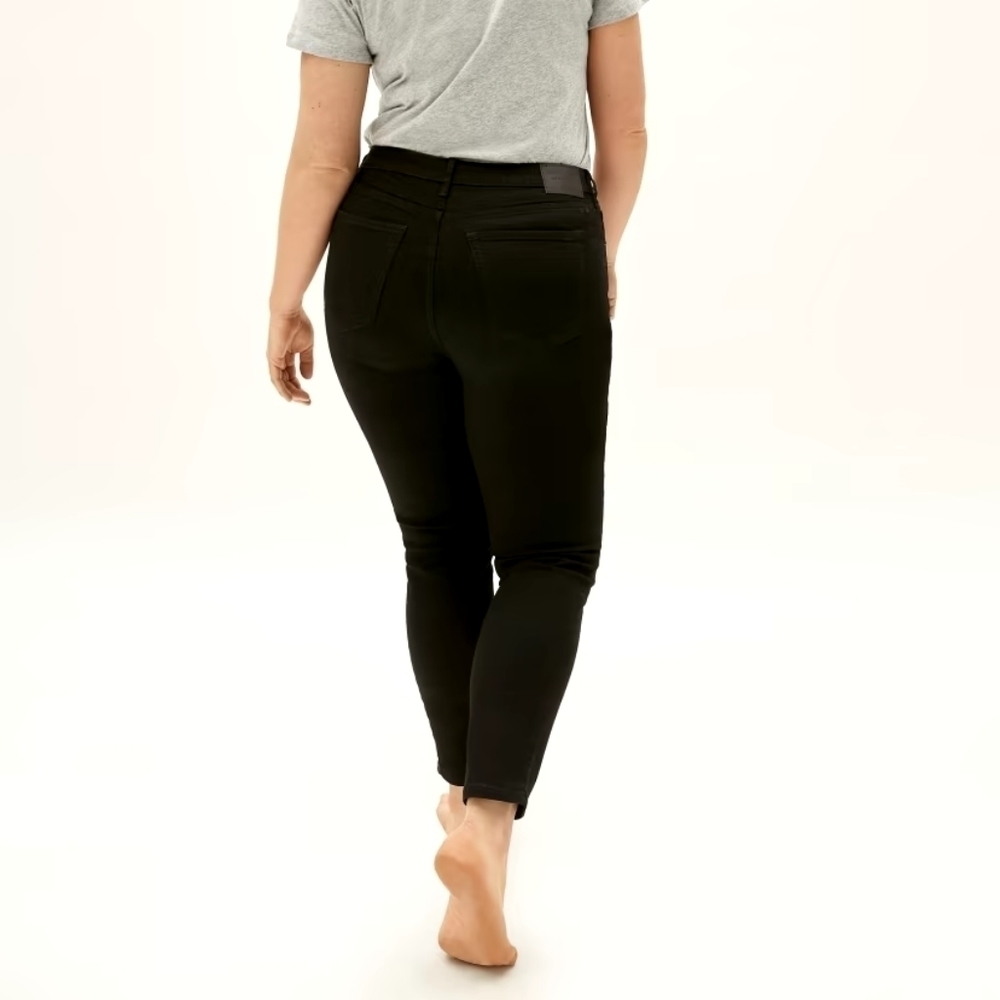 Everlane Denim Womens Tall Black The High Rise Skinny Jean NEW - Picture 9 of 9